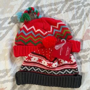 Wonderland holiday Pet hats set of 2
